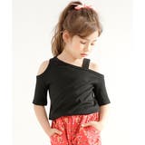 ブラック | 半袖トップス 子供服 キッズ 女の子 春 夏 韓国子供服 | 子供服Bee