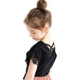 ブラック | 半袖トップス 子供服 キッズ 女の子 春 夏 韓国子供服 | 子供服Bee