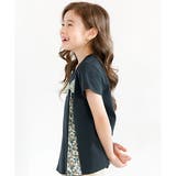 ネイビー | リボントップス 子供服 キッズ 女の子 春 夏 秋  韓国子供服 | 子供服Bee