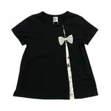 ブラック | リボントップス 子供服 キッズ 女の子 春 夏 秋  韓国子供服 | 子供服Bee