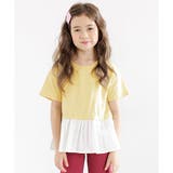 クリーム | レイヤード風トップス 子供服 キッズ 女の子 春 夏 韓国子供服 | 子供服Bee