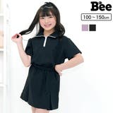 セットアップ ハーフジップ付トップス ミニスカート | 子供服Bee | 詳細画像1