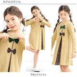 リボンワンピース 長袖 切替え | 子供服Bee | 詳細画像9 
