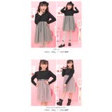 チュール切替えワンピース リボン メロウ | 子供服Bee | 詳細画像4 