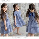 ティアードワンピース リボン 無地 | 子供服Bee | 詳細画像8