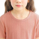 異素材切り替えワンピース 子供服 キッズ 女の子 春 夏 韓国子供服 | 子供服Bee | 詳細画像4 