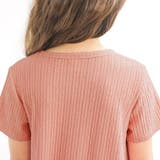 異素材切り替えワンピース 子供服 キッズ 女の子 春 夏 韓国子供服 | 子供服Bee | 詳細画像5 