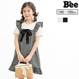 ドッキングワンピース 子供服 キッズ 女の子 春 夏 韓国子供服 | 子供服Bee | 詳細画像1