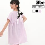 バックリボンワンピース 子供服 キッズ 女の子 春 夏 韓国子供服 | 子供服Bee | 詳細画像1 