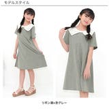 襟付きワンピース リボン フォーマル | 子供服Bee | 詳細画像6