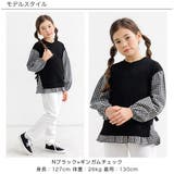 レイヤード風トップス 子供服 キッズ 女の子 春 秋 冬 長袖 韓国子供服 | 子供服Bee | 詳細画像17 