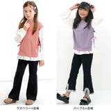 レイヤード風トップス リボン 重ね着風 | 子供服Bee | 詳細画像8 