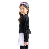 キャンディー袖×ブラック | デザイントップス 7タイプ パフ袖 | 子供服Bee