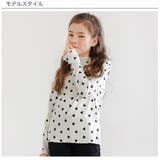 リブ地トップス 子供服 キッズ 女の子 春 秋 冬 韓国子供服 | 子供服Bee | 詳細画像3 