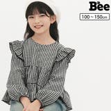 肩フリルブラウス 子供服 キッズ 女の子 春 秋 冬 韓国子供服 | 子供服Bee | 詳細画像1 