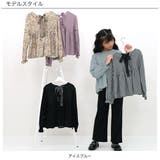 バックリボントップス ブラウス 長袖 | 子供服Bee | 詳細画像3