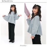 バックリボントップス ブラウス 長袖 | 子供服Bee | 詳細画像4