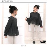 バックリボントップス ブラウス 長袖 | 子供服Bee | 詳細画像9
