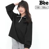 ハーフジップトップス ジップアップ ユニセックス | 子供服Bee | 詳細画像1 