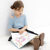 ショルダーカット半袖トップス 子供服 キッズ | 子供服Bee | 詳細画像3