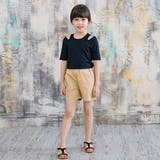 ショルダーカット半袖トップス 子供服 キッズ | 子供服Bee | 詳細画像4