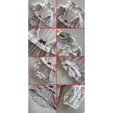 レースストライプオールインワン風 長袖 カバーオール | 子供服バナナ小僧 | 詳細画像3