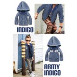 綿100% インディゴ染め畦編み ニット | 子供服バナナ小僧 | 詳細画像4