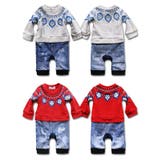 裏起毛 動物フェアアイル デニム | 子供服バナナ小僧 | 詳細画像2