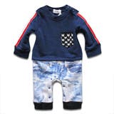 裏起毛 トリコロール 重ね着風 | 子供服バナナ小僧 | 詳細画像2