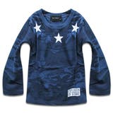 迷彩総柄×Threeスター キッズ ロンT | 子供服バナナ小僧  | 詳細画像3 