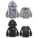 スプラッシュ 総柄 パーカー | 子供服バナナ小僧  | 詳細画像2 