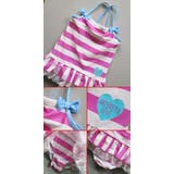 レース×ボーダー 子供 水着 | 子供服バナナ小僧  | 詳細画像3 