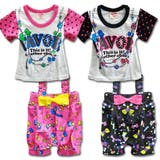 ネックレスりぼん カバーオール ロンパース | 子供服バナナ小僧 | 詳細画像1