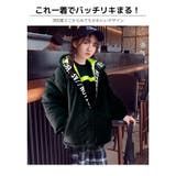 ネオンカラー ロゴ フード | 子供服バナナ小僧 | 詳細画像2