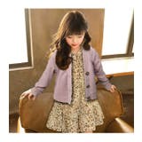 ワッフル ニット カーディガン | 子供服バナナ小僧 | 詳細画像2
