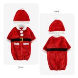 クリスマス ロンパース サンタクロース | 子供服バナナ小僧 | 詳細画像4