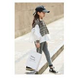 ドッキング 異素材 ブラウス | 子供服バナナ小僧  | 詳細画像6 