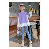 ドッキング フリル ブラウス | 子供服バナナ小僧 | 詳細画像4