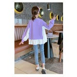 ドッキング フリル ブラウス | 子供服バナナ小僧 | 詳細画像5