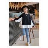 ドッキング フリル ブラウス | 子供服バナナ小僧 | 詳細画像6