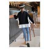 ドッキング フリル ブラウス | 子供服バナナ小僧 | 詳細画像8