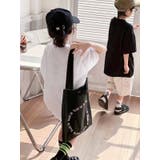ドルマンプリントTシャツ ピグメントオーバーサイズキッズ 子供服 | 子供服バナナ小僧  | 詳細画像3 