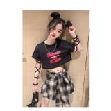 シャツ腰巻き風スカート チェック柄 キッズ | 子供服バナナ小僧  | 詳細画像3 