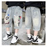 デニム ハーフパンツ キッズ | 子供服バナナ小僧 | 詳細画像5