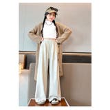 キッズワイドパンツ ワイドパンツ 裏起毛 | 子供服バナナ小僧 | 詳細画像9