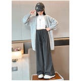 キッズワイドパンツ ワイドパンツ 裏起毛 | 子供服バナナ小僧 | 詳細画像13