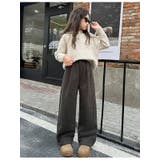 裏起毛 ワイドパンツ 長ズボン | 子供服バナナ小僧 | 詳細画像6