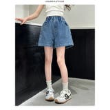 女の子 デニムショートパンツ リボン付き | 子供服バナナ小僧  | 詳細画像13 