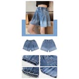 デニム スカートパンツ 冷感あり | 子供服バナナ小僧  | 詳細画像11 