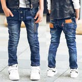 前ボタン キッズ デニム | 子供服バナナ小僧 | 詳細画像2